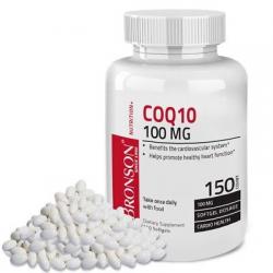 Bronson CoQ10 100mg Cardiovascular & Anti aging Support, 150 Softgels