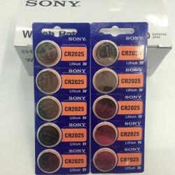 **FRESHLY NEW**10x SONY CR2025 Lithium Battery 3V Exp 2023+ Pack 10 pcs Coin Cel