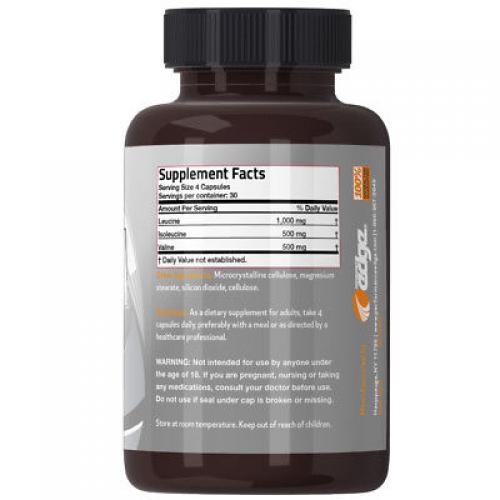 Performance Edge BCAA (Branch Chain Amino Acids) 2000mg,120 Capsules