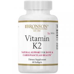 Bronson Vitamin K2, 60 Softgels