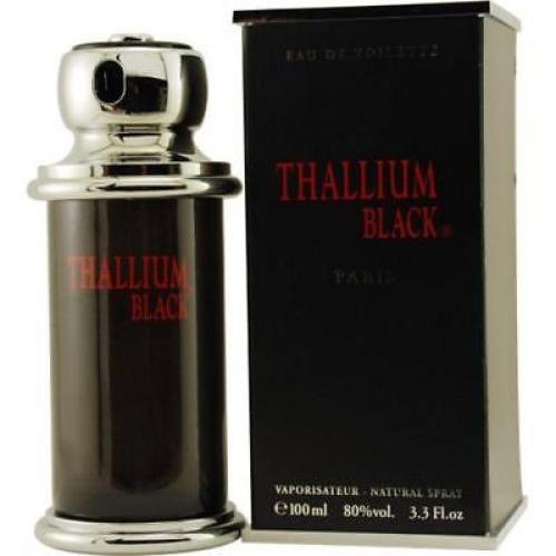 THALLIUM BLACK by YVES DE SISTELLE Men Cologne 3.3 oz edt 3.4 New in Box