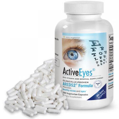 Bronson ActiveEyes AREDS 2 Eye Vitamin & Mineral Supplement, 90 Capsules