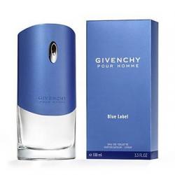 Givenchy Pour Homme BLUE LABEL 3.4 oz / 3.3 oz Spray edt Men New in Box