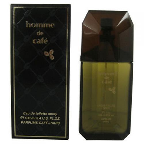 HOMME DE CAFE by Cofinluxe for men Cologne 3.3 / 3.4 oz edt Spray NEW IN BOX