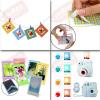 Fuji Instax Mini 8 Fujifilm Instant Film Camera Grape + 40 Film Deluxe Bundle