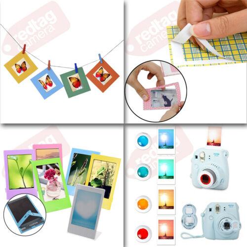 Fuji Instax Mini 8 Fujifilm Instant Film Camera Grape + 40 Film Deluxe Bundle