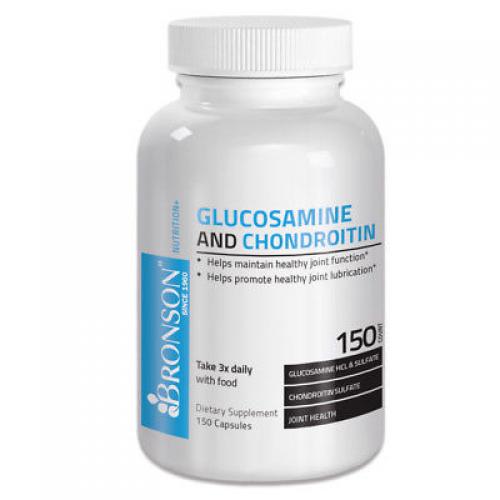 Bronson Glucosamine and Chondroitin Joint Support,  150 Capsules
