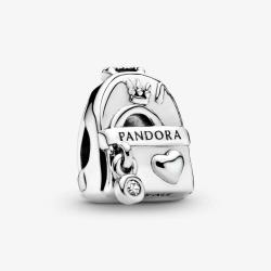 New Authentic Pandora Charm S925 Adventure Travel Bag Backpack Bracelet 797859