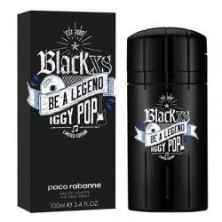 BLACK XS BE A LEGEND IGGY POP Men Paco Rabanne 3.3 oz 3.4 edt New in BOX