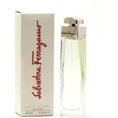 SALVATORE FERRAGAMO POUR FEMME edp Perfume 3.4 oz 3.3 New in Box