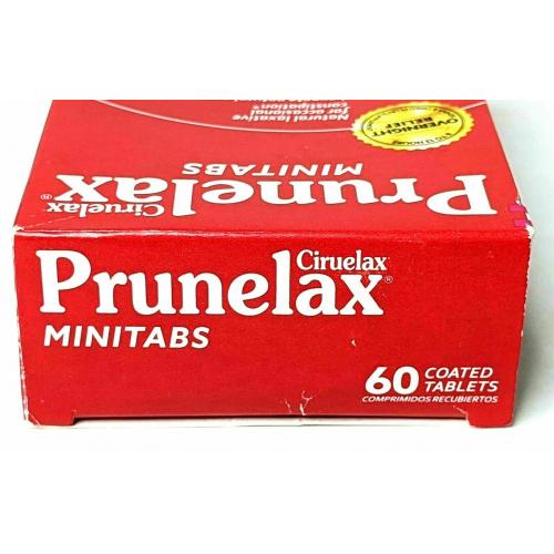 Prunelax 60 Mini Tab- Ciruelax Natural Laxative Regular 06/21