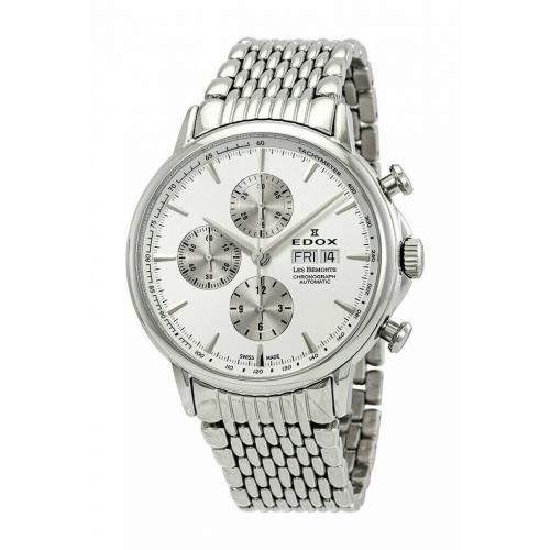 NEW Edox Les Bemonts Men's Chronograph Watch - 01120 3M AIN