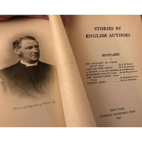 C:1897- STORIES BY ENGLISH AUTHORS- SCRIBNERS 9 VOLUMES