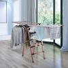 Rackaphile Clothes Drying Rack 2 in 1 Laundry Drying Rack Step Ladder Aluminu...