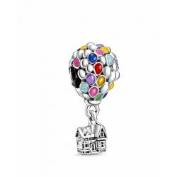Authentic Pandora  Disney Multi-color Up House  Balloons  Dangle 798962C01