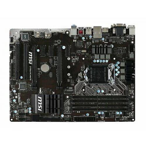 MSI Pro Solution Intel Z170A LGA 1151 DDR4 USB 3.1 ATX Motherboard (Z170A PC