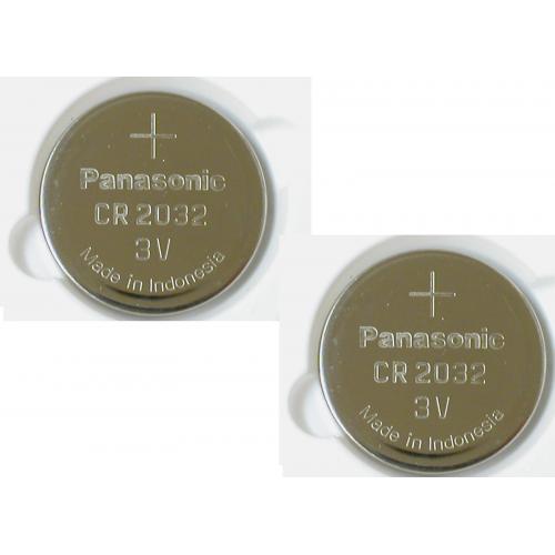 2 pc BULK PANASONIC CR2032 cr 2032 ECR2032 3v LITHIUM BATTERY EXPIRE 2025