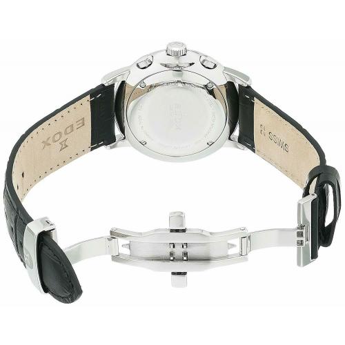 NEW Edox Les Bemonts Men's Perpetual Calendar Watch - 01602 3 NIN