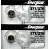 2 Pcs 377 376 SR626 AG4 LR626 LR66 606 SR66 177G4 Silver OX ENERGIZER Battery