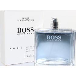 BOSS PURE by Hugo Cologne for Men 2.5 oz edt New tester no cap