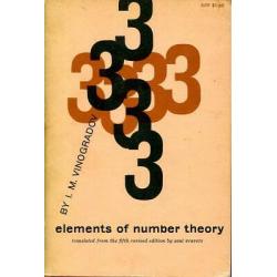 Elements of Number Theory
