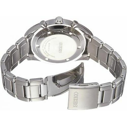 Seiko Men's Chronograph Quartz Watch with Stainless Steel Bracelet – SSB177P1