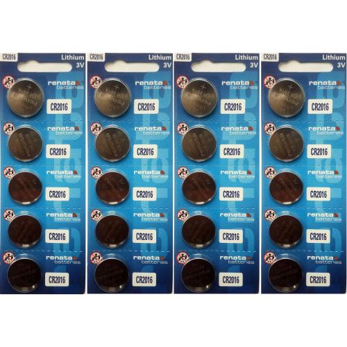 CR 2016 RENATA WATCH BATTERY ECR2016 CR2016 3V FREE SHIPPING Authorized Seller 