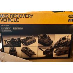 TESTORS/ITALERI 1/35 scale kit M32 RECOVERY VEHICLE # 806  1980 Tank Military