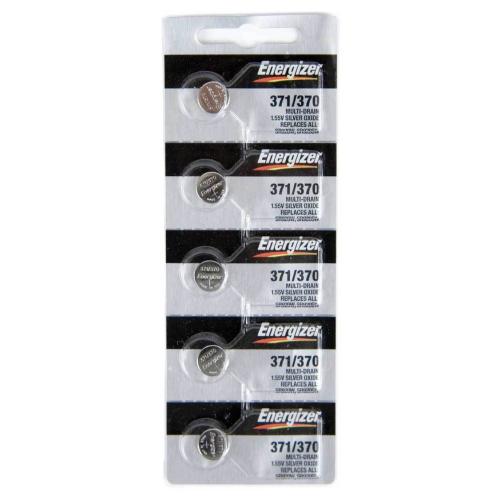 Energizer 371 370 SR920SW 1.55V Silver Oxide Battery BRAND NEW  Genuine 5 Pack