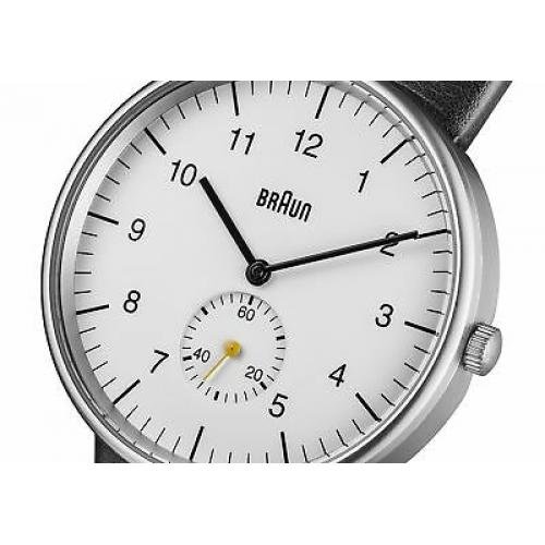 Braun Men's BN0024WHBKG Classic Analog Display Quartz Watch
