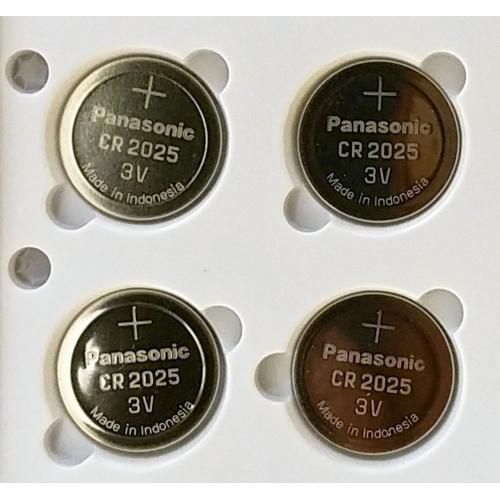 6 NEW PANASONIC CR2025 ECR 2025 Batteries 3V Exp.2025