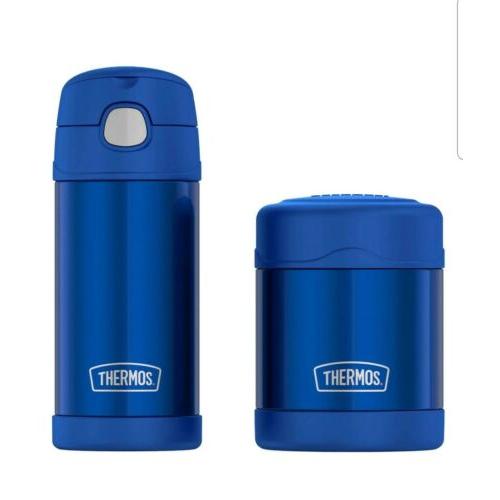 Thermos FUNtainer Bottle and Food Jar - hot 5 hours Double insulated