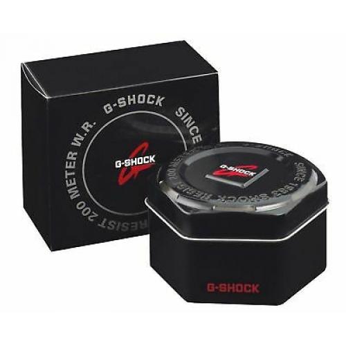 Casio G-Shock Black and Silver-Tone Dial Resin Quartz Men's Watch GA400GB-1A