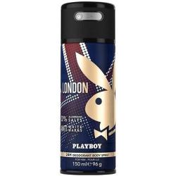 Playboy London (anti white marks) by Playboy Deodorant Body Spray men 5.0 / 5 oz