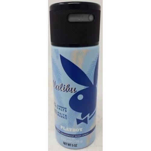 Playboy Malibu (anti white marks) by Playboy Deodorant Body Spray men 5.0 / 5 oz