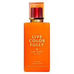 Live Colorfully Kate Spade New York Body Lotion 6.8 oz NEW TESTER
