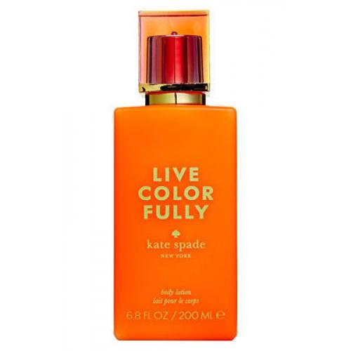 Live Colorfully Kate Spade New York Body Lotion 6.8 oz NEW TESTER