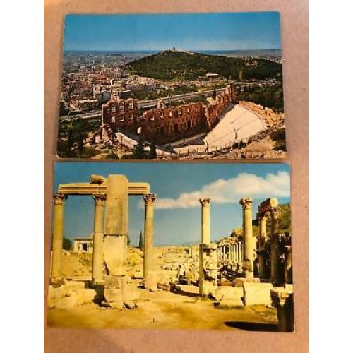 greece athens odeon herode atticus ephesus agora market photo picture postcards