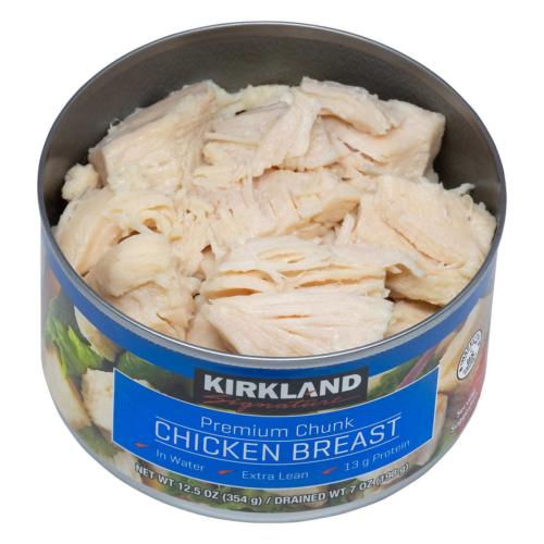Kirkland Signature Premium Chunk Chicken Breast Cans, 12.5 oz, 6 Count
