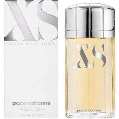 XS by PACO RABANNE Excess 3.3 oz / 3.4 oz Cologne New in Box