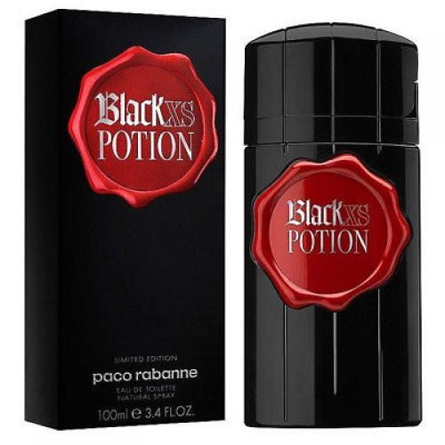 Black XS POTION Limited Edition Paco Rabanne Men 3.4 / 3.3 oz EDT New in Box
