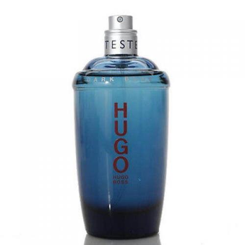 DARK BLUE Men Hugo Boss Cologne EDT 4.2 oz New tester