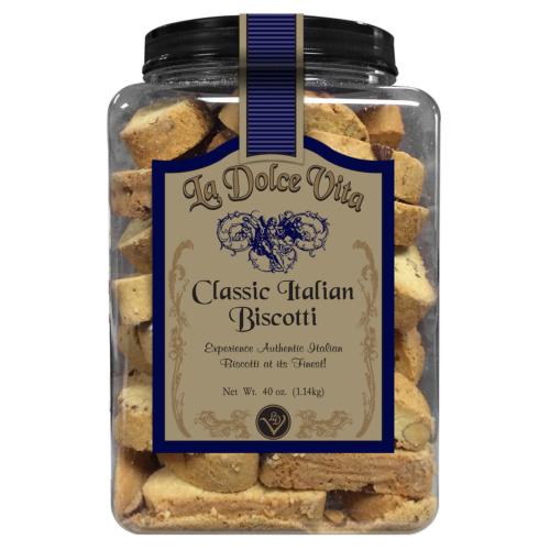 2 Packs La Dolce Vita Classic Italian Biscotti Cantucci 40 Oz Each Pack