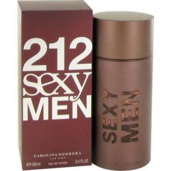 212 SEXY MEN for Men by Carolina Cologne EDT 3.3 / 3.4 oz NEW IN BOX