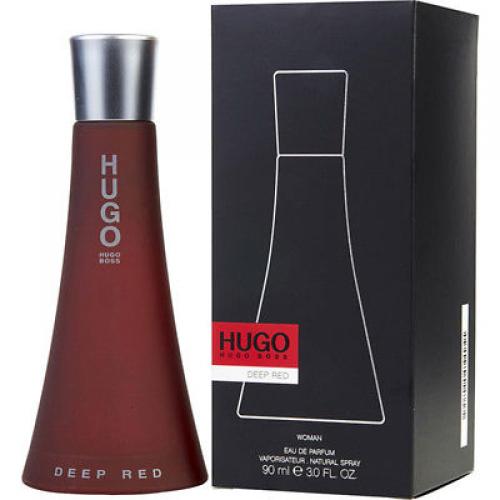 Deep Red by Hugo Boss Perfume 3.0 oz edp New in Box