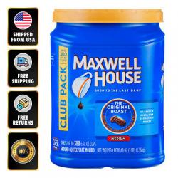 Maxwell House Orginal Medium Roast Coffee 48 Oz