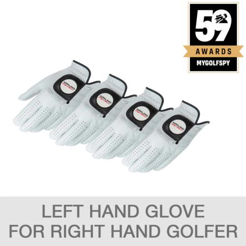 Medium Kirkland Signature Leather Golf Glove for Right Handed Golfer 4 Pack