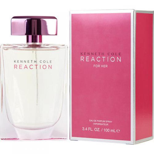 REACTION Kenneth Cole Women perfume edp 3.4 oz 3.3 NEW IN BOX