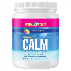 Natural Vitality Calm Magnesium Citrate Powder, 20 Ounces