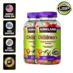 Kirkland Childrens Complete Multivitamin (320 Gummy) Vitamins & Minerals EXP